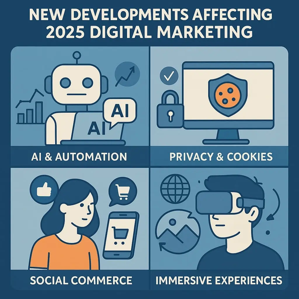 New Developments Affecting 2025 Digital Marketing